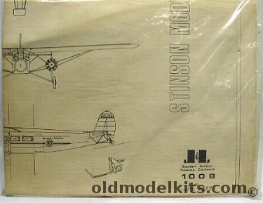 J&L 1/72 Stinson Model T Trimotor American Airlines plastic model kit